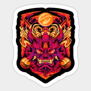 Oni Sticker